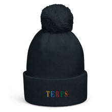 Load image into Gallery viewer, TERPS Pom pom beanie