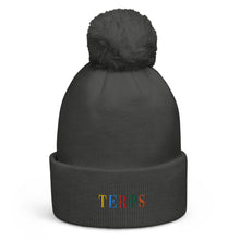 Load image into Gallery viewer, TERPS Pom pom beanie