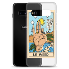 Load image into Gallery viewer, “Le Weed” tarot card Samsung Case