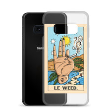 Load image into Gallery viewer, “Le Weed” tarot card Samsung Case
