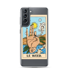 Load image into Gallery viewer, “Le Weed” tarot card Samsung Case