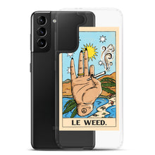 Load image into Gallery viewer, “Le Weed” tarot card Samsung Case