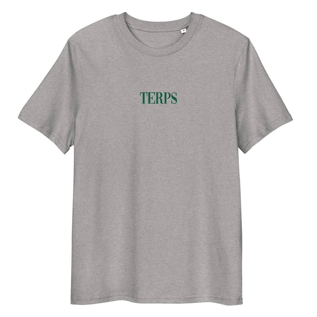 Grassy Green TERPS Unisex organic cotton t-shirt