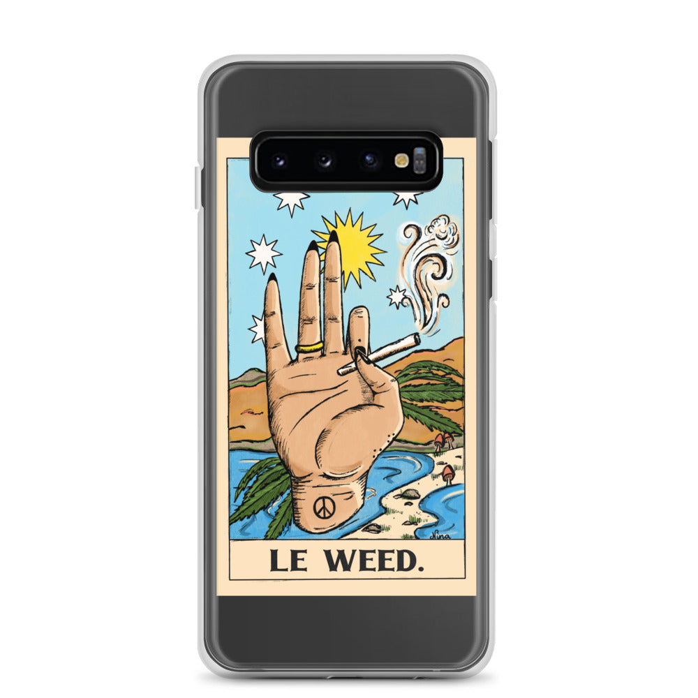 “Le Weed” tarot card Samsung Case