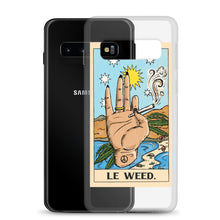 Load image into Gallery viewer, “Le Weed” tarot card Samsung Case
