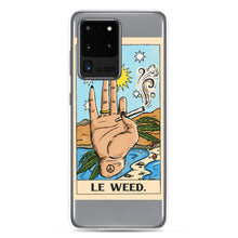 Load image into Gallery viewer, “Le Weed” tarot card Samsung Case
