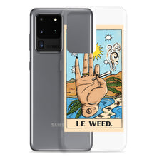 Load image into Gallery viewer, “Le Weed” tarot card Samsung Case
