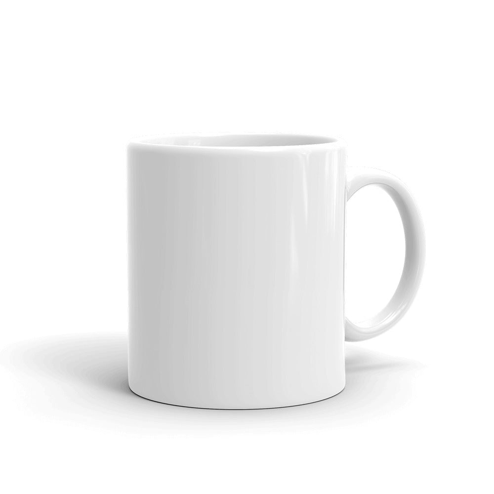 Oh La La White glossy mug